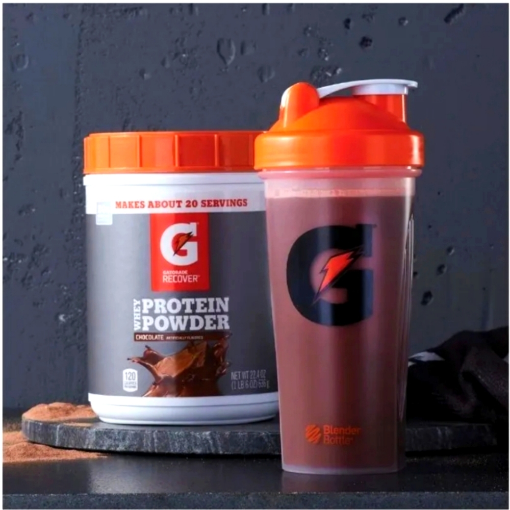 :* Gatorade Shaker Bottle 28 Ounce Protien ball blender bottle hydrate cocktails - Picture 5 of 7